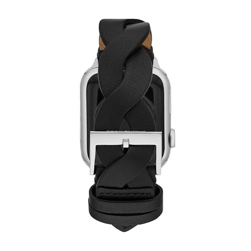 Tory Burch Women's Braided Band for Apple Watch®, Leather (Model: TBS0112E) - Image 3