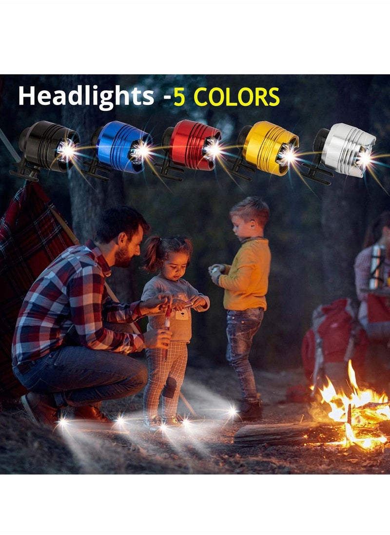 Excefore 2 Pcs Croc Charm Light for Croc Waterproof Shoes Lights Charms for Dog Walking Handy Camping Lasting 72 hours glow  - Image 2