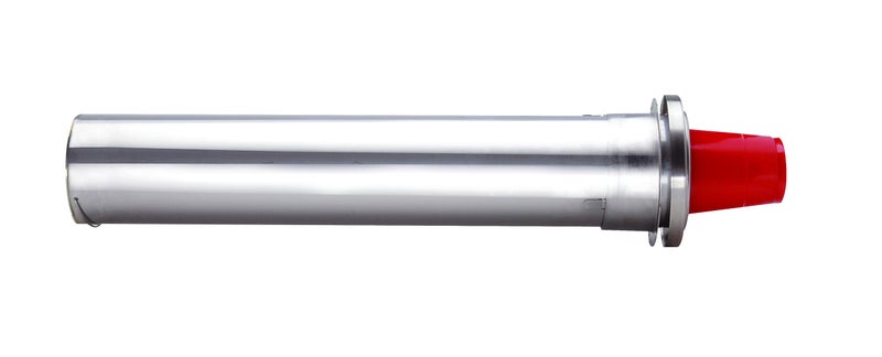 DISPENSE-RITE ADJ-1.50 in-Counter Cup Dispenser, Adjustable Stainless Steel, Fits 8 oz–24 oz Paper, Plastic or Foam Cups, 22" Length, Two Spring Design, One-Size-Fits-All, Easy Mounting Collar - Image 2
