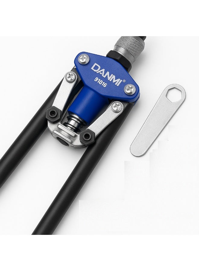 DANMI Industrial Hand Riveter – Dual Grip with 3 Interchangeable Nozzles – ART: 190116 - Image 3