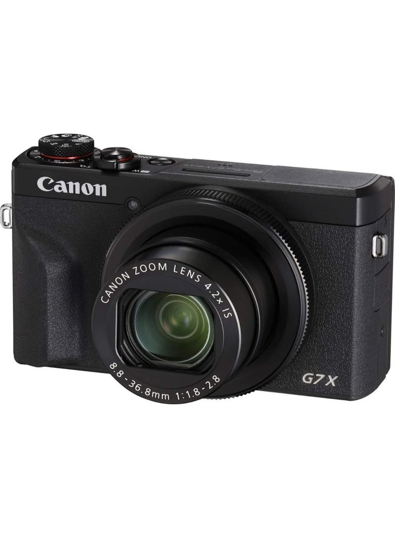 Canon PowerShot G7 X Mark III 20.1MP Point And Shoot Camera - Image 1