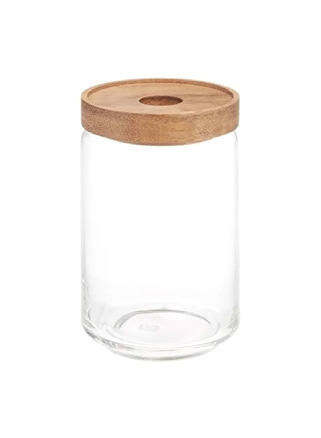 Felli Food Storage Container with Lid Clear and Brown 360 ml NB36 404W-W10