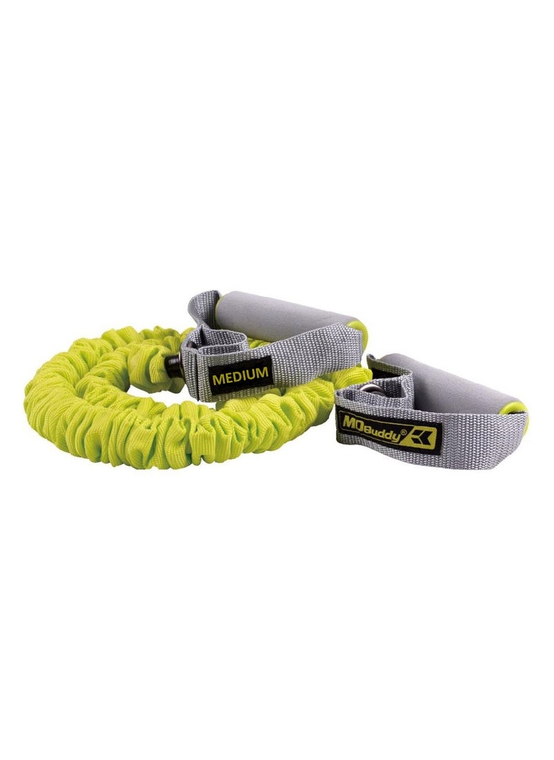 MDBuddy - Resistance Tubes/Bands Heavy Duty Protective Nylon with soft foam Handles (Heavy) - Image 1
