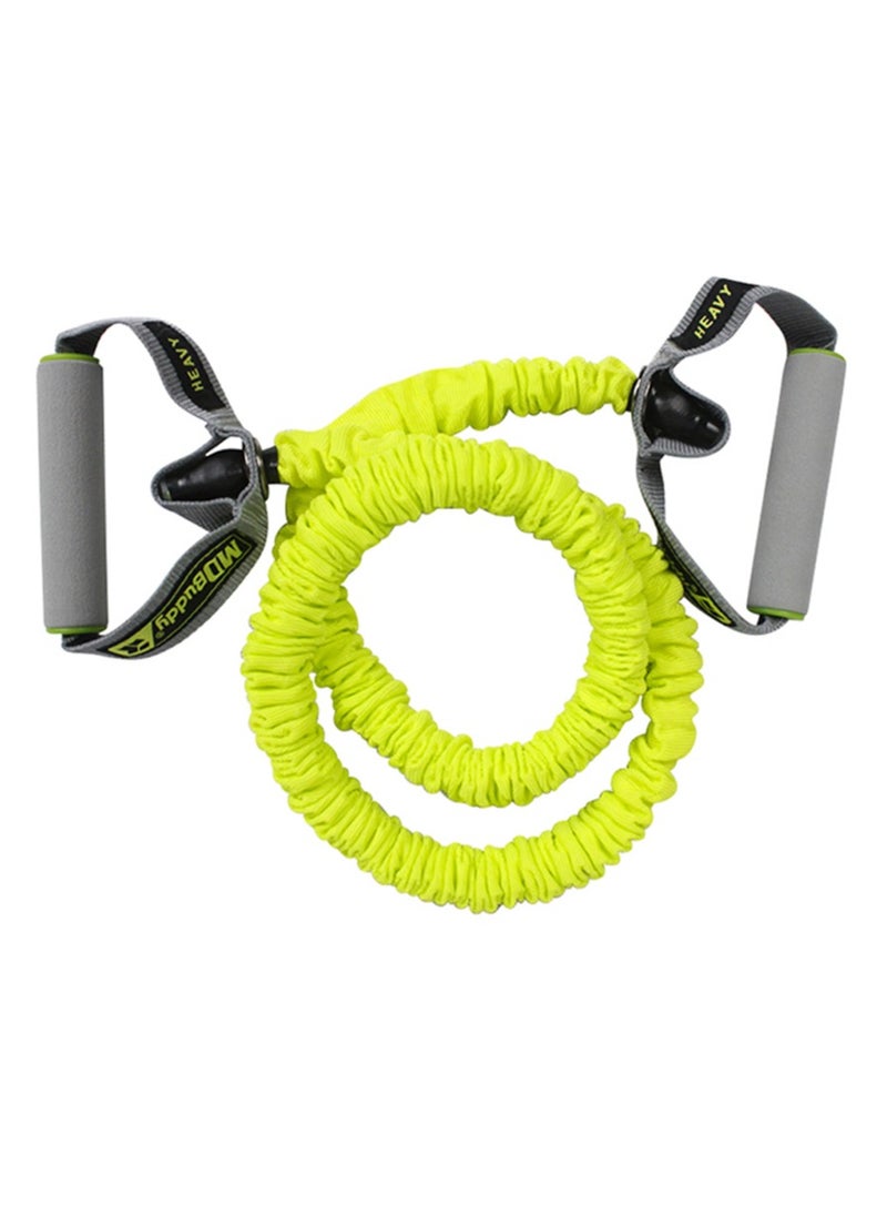 MDBuddy - Resistance Tubes/Bands Heavy Duty Protective Nylon with soft foam Handles (Heavy) - Image 1