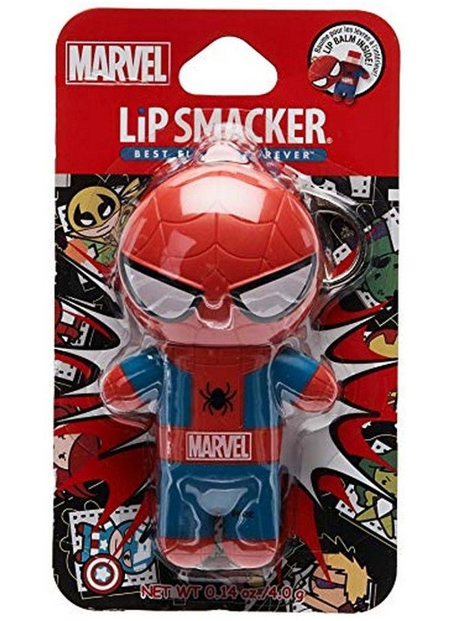 Lip Smacker Marvel Superhero Lip Balm Spiderman Amazing Pomegranate 0.14 Oz  - Image 3