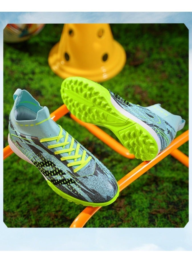 SKT Shiketro Grip And Non-Slip Sports Shoes, Men's And Women's Football Shoes, Professional Competition Football Shoes Training, Breathable And Lightweight Outdoor Youth - Image 4