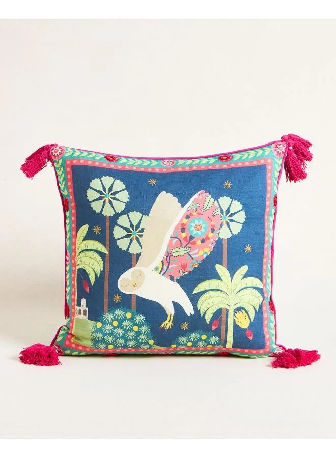 Chumbak Saanjh Cushion Cover, 16"