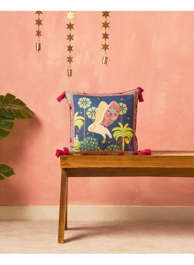Chumbak Saanjh Cushion Cover, 16"