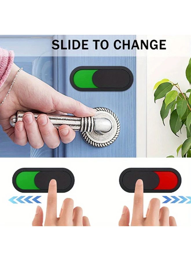 علامة "لا تزعج" سوداء من الأكريليك لديكور الحمام والمطبخ - Image 4