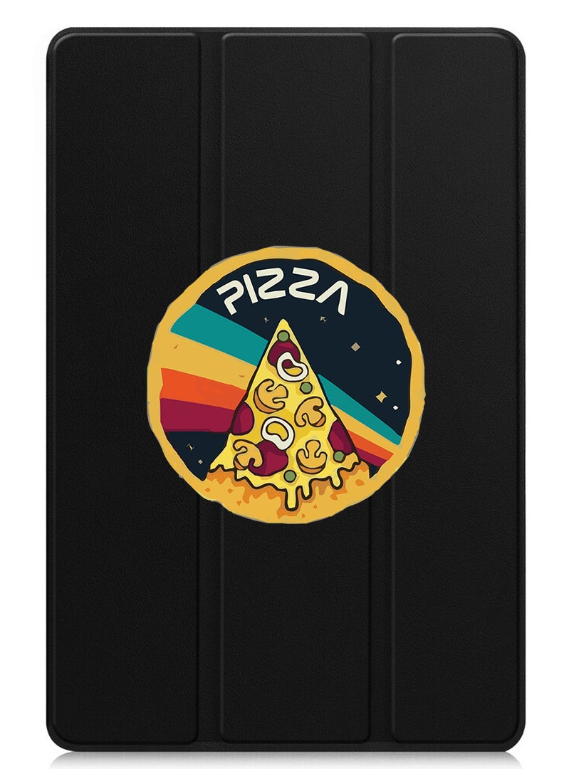 Theodor Protective Flip Case For Xiaomi Pad 7 & Xiaomi Pad 7 Pro With Trifold Stand Auto Wake Sleep Shockproof Cover - Pizza - Image 1