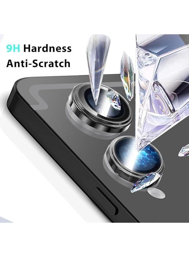 2 Pack Compatible with Galaxy Tab S11 Ultra 14.6 inch 2025 SM-X930 X936B Tablet 9H Tempered Glass Camera Cover Protector Metal Individual Ring - Image 2