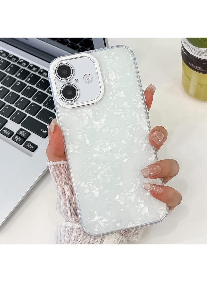 Zaboon Case For iPhone 13 Pro Max Plating Glitter Texture TPU Phone Case with Lens Film - Image 1