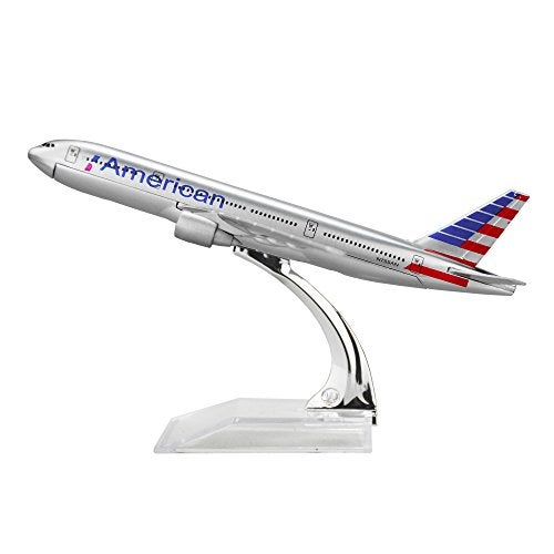 24-Hours The New American B777 Alloy Metal Model Aircraft Birthday Gift Plane Models chiristmas Gift 1:400 - Image 1