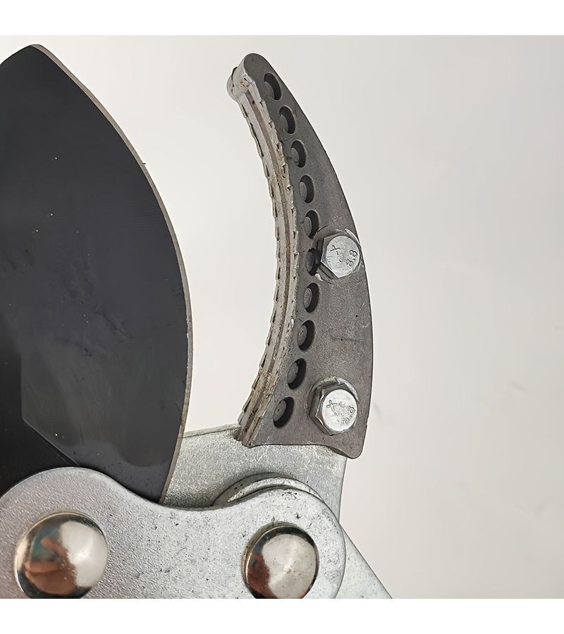 Button Shark Head Telescopic Shears High Efficiency Heavy Duty Thick Branch Pruning Scissors With PTFE Blade Extendable Handle For Garden Tree Trimming - Image 5