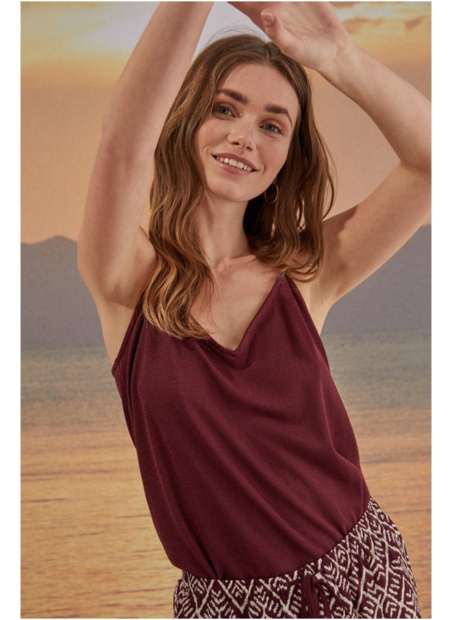 women'secret Garnet textured strappy top  - Image 3