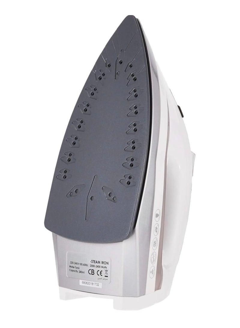 مكواة بخار لاسلكية - مكواة بخار خفيفة الوزن وقابلة لإعادة الشحن ومحمولة مع تحكم في درجة الحرارة قابل للتعديل، وقاعدة غير لاصقة، وتسخين سريع، وإيقاف تلقائي للملابس الخالية من التجاعيد - Image 4