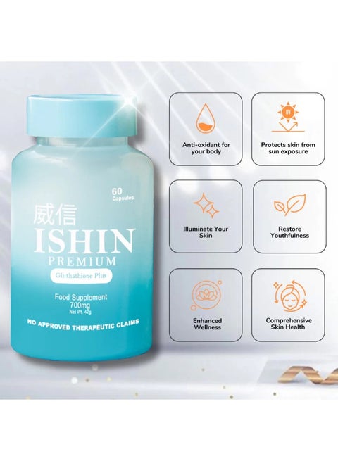 ishin glutathione review ISHIN Premium Glutathione Plus 700mg