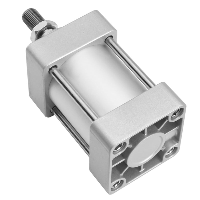 Heschen Pneumatic Standard Air Cylinder, SC 63-25, PT3/8'' Port, 63mm Bore, 25mm Stroke, Screwed Piston Rod Dual Action for Machinery Industry - Image 5