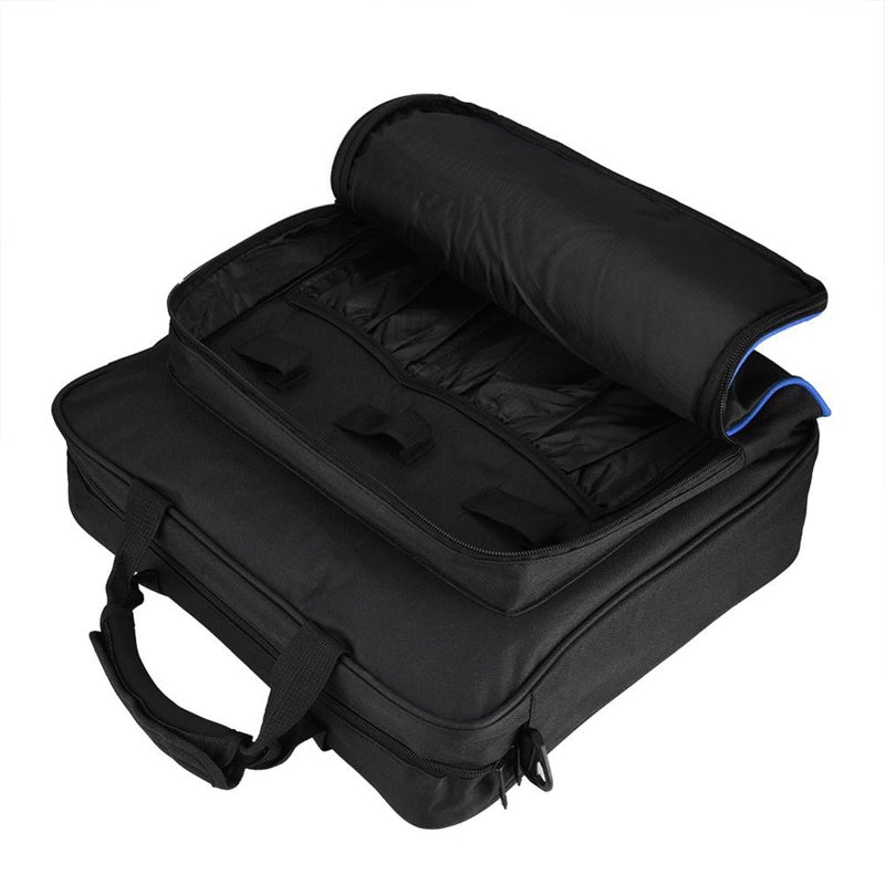 YOSOO Carrying Bag for PS4 Pro, Travel PS4 Pro Case, Large Capacit Waterproof Shockproof Portable Travel Storage Case Shoulder Bag for PS4 Pro Game System Shockproof PS4 Bag Handbag Shoulder Bag for PS4 Pro - Image 3
