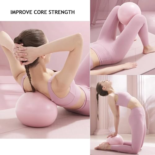 Oylyoyea 8Pcs Pilates Ring Set – Home Pilates Equipment for Women Kit with Magic Circle Pilates Ring and Ball Set, Resistance Bands & Massage Balls & Exercise Bands for Toning，Flexibility & Core Strength - Image 4