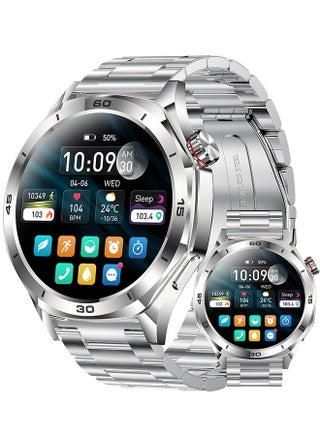 Men's 1.52-Inch Smart Bluetooth Watch, Full-Screen Touch, Smartwatch , Sleep Monitoring, Multiple Sports Modes, RT-i129 - pzsku/ZF12E30C855F60D1334F7Z/45/1744339526/dd9b7cf6-5784-4f5a-9031-54459eba0403