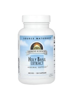 Source Naturals Source Naturals, Holy Basil Extract, 450 mg, 120 Capsules  - Image 1