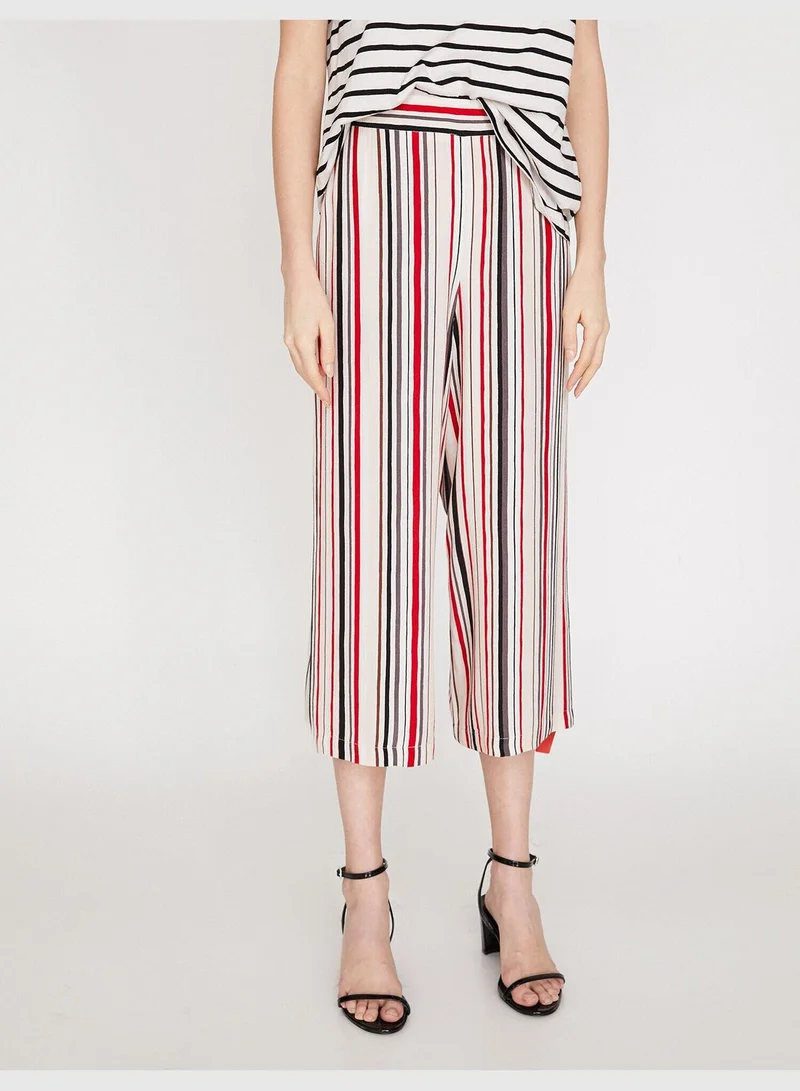 KOTON Striped Trousers