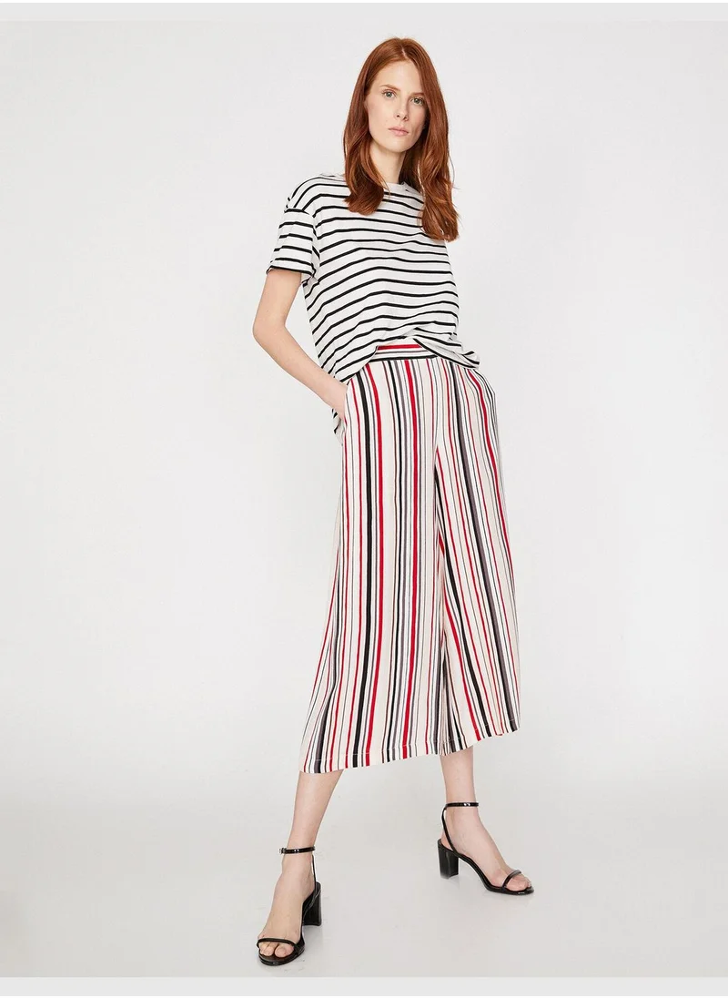 كوتون Striped Trousers