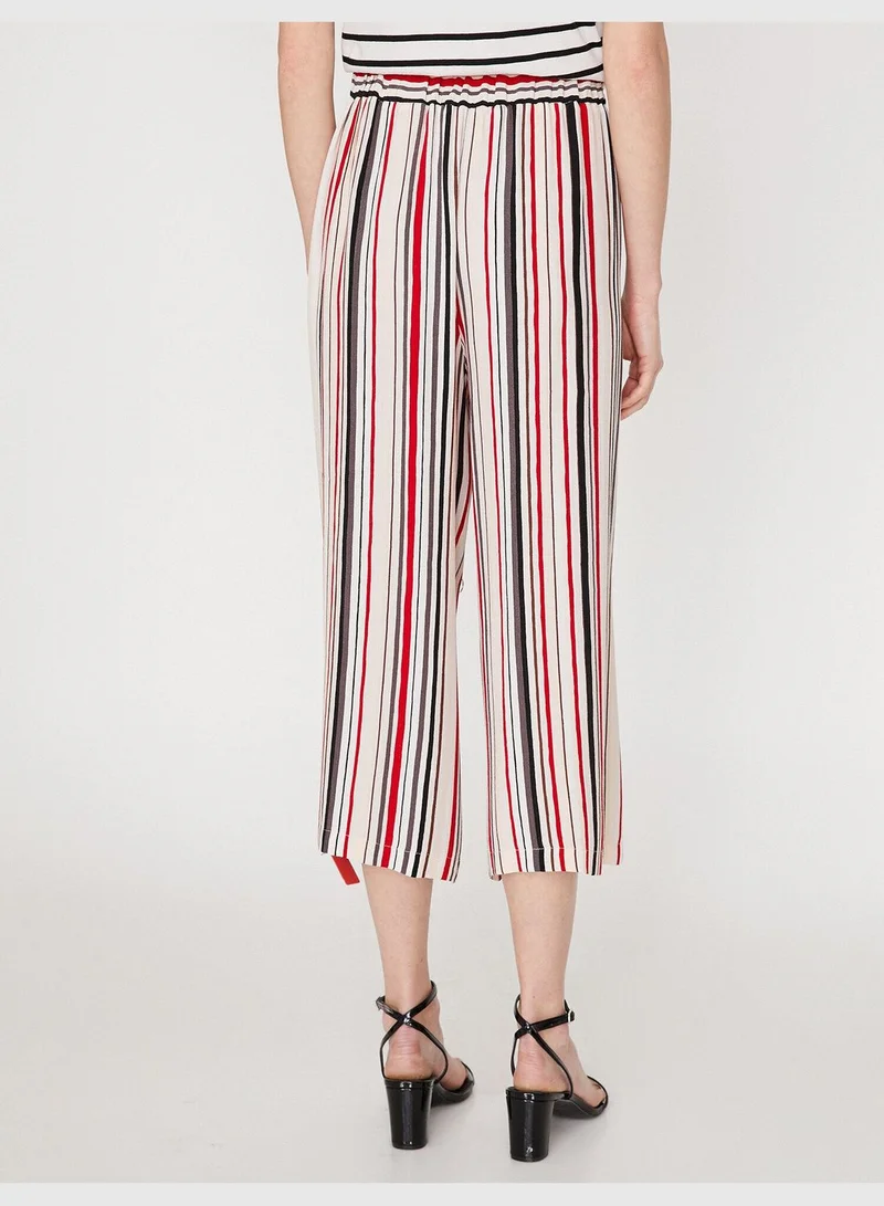 KOTON Striped Trousers