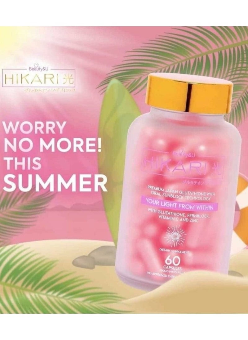 Hikari Ultra Glutathione 60 capsules  - Image 5