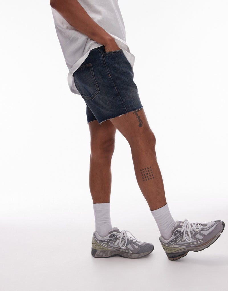 TOPMAN Micro Denim Shorts - Image 3