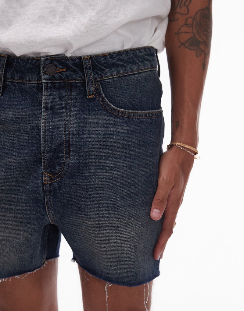 TOPMAN Micro Denim Shorts - Image 4