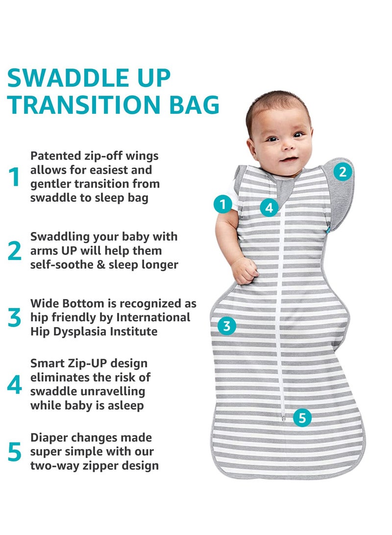 Y&D Pure Cotton Baby Swaddling Cloth Sleeping Bag Self-Soothing Swaddles for Newborns Baby Comfortable Sleeping Bag Baby Sleep Sack Swaddling Towel Baby Anti-surprise Jump Quilt New Born Essentials for Baby - Image 3