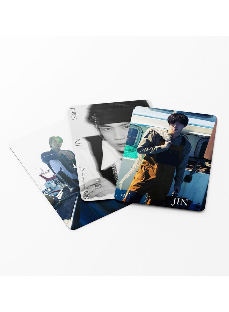 55-Piece BTS Jim Myself Album Sea of Island Special Photo Filio Lomo Card