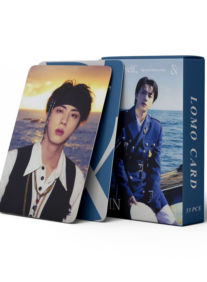 55-Piece BTS Jim Myself Album Sea of Island Special Photo Filio Lomo Card