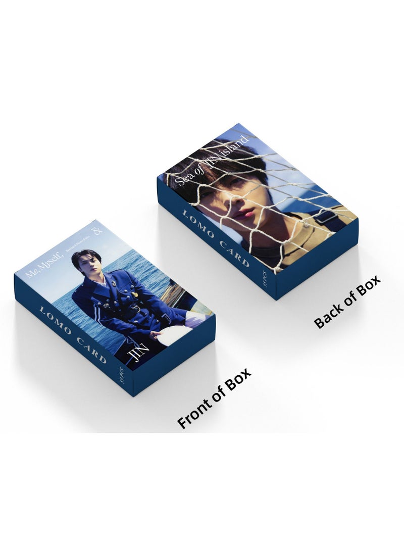 55-Piece BTS Jim Myself Album Sea of Island Special Photo Filio Lomo Card