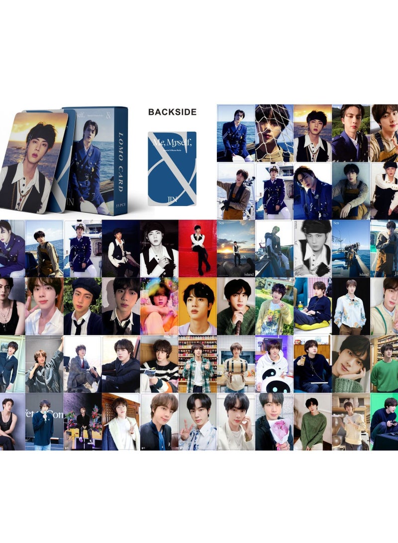 55-Piece BTS Jim Myself Album Sea of Island Special Photo Filio Lomo Card