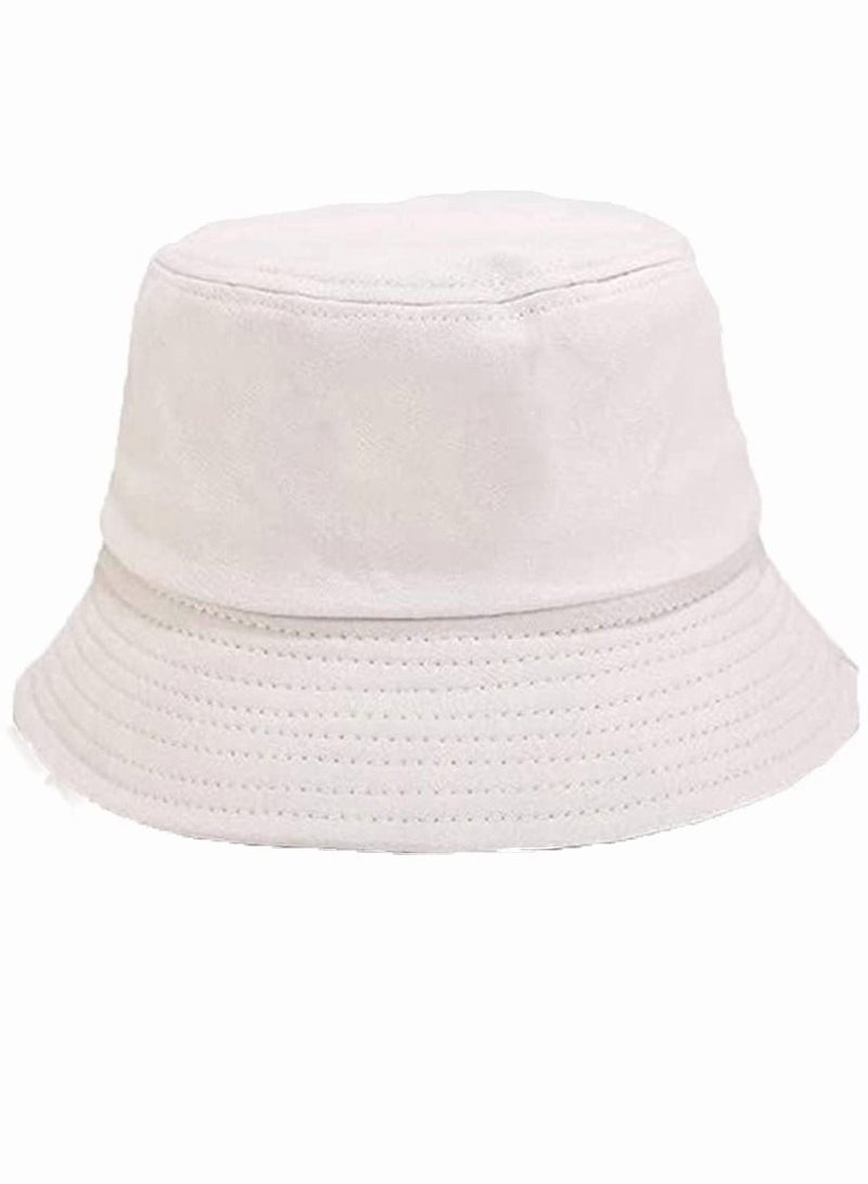 SYOSI Sun Hat, SYOSI Bucket Hat Summer Travel Bucket Cap Beach Smile Visor for Teens, Korean Version of the Light Board Solid Color Fashion Fisherman Hat Men and Women Personality Outdoor Leisure - Image 3