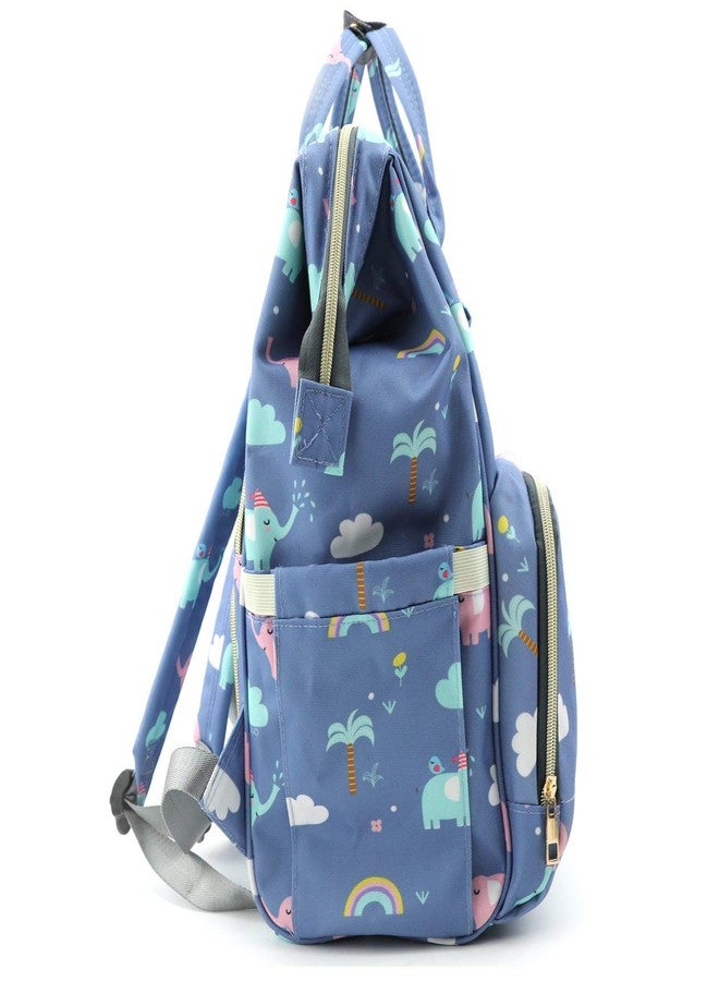 Tip 'n' Top Premium Baby Diaper Bag for Mother + Blue Baby Carrier, Baby Diaper bag (Blue) Pack up 2 - Image 3