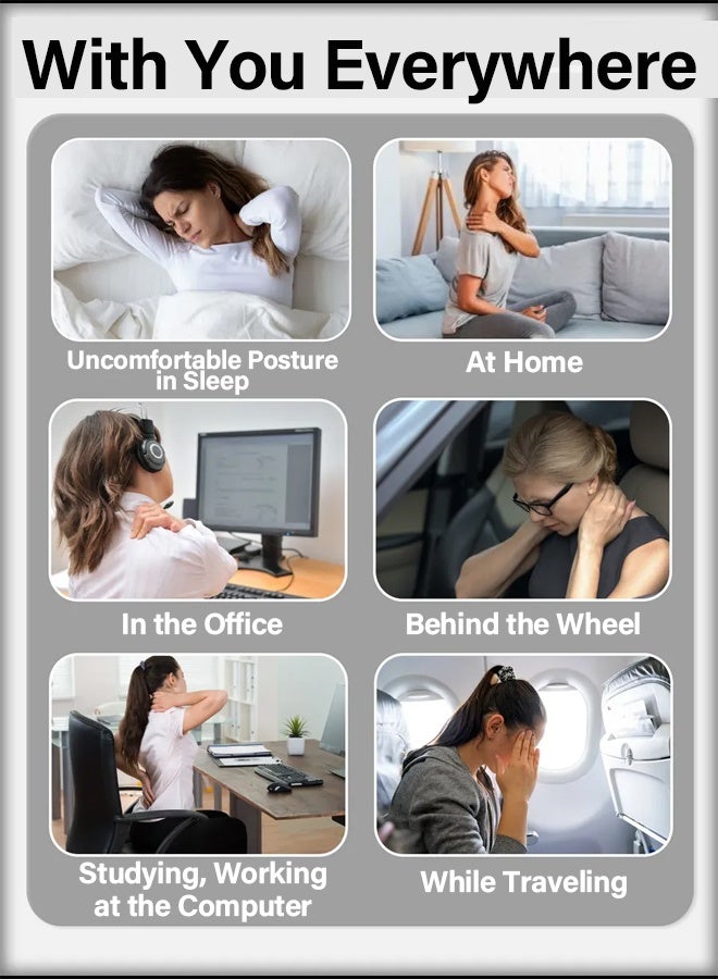 جهاز مُدلي ميني للرقبة والكتف مع دفء - بدون يد - لدق العضلة المضلعة - Image 3