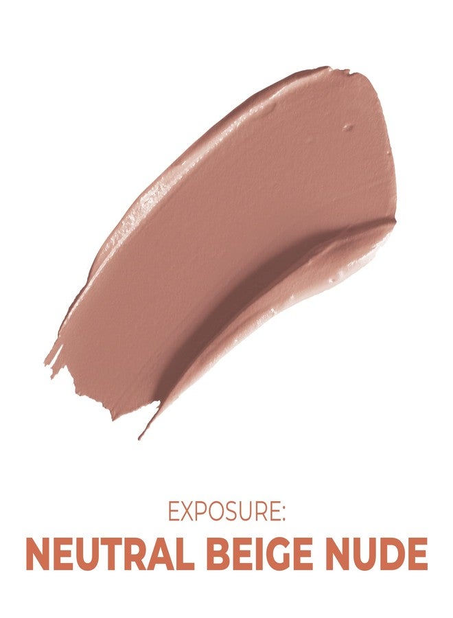 Beauty For Real Be Seen Weightless Liquid Lipstick, Exposure - Neutral Beige Nude - Matte, Full-Coverage, Longwear Color - Non-Drying Formula with Jojoba & Avocado Oils - Cruelty Free - Image 3