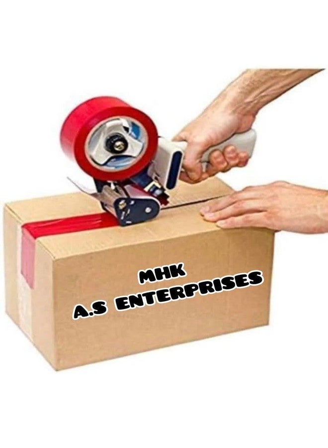 MHK Ikon Manual Hand Operated Tape Dispenser with 2 Inches PVC Transparent Tape Roll (50 mm and 2 Inch) - Image 1