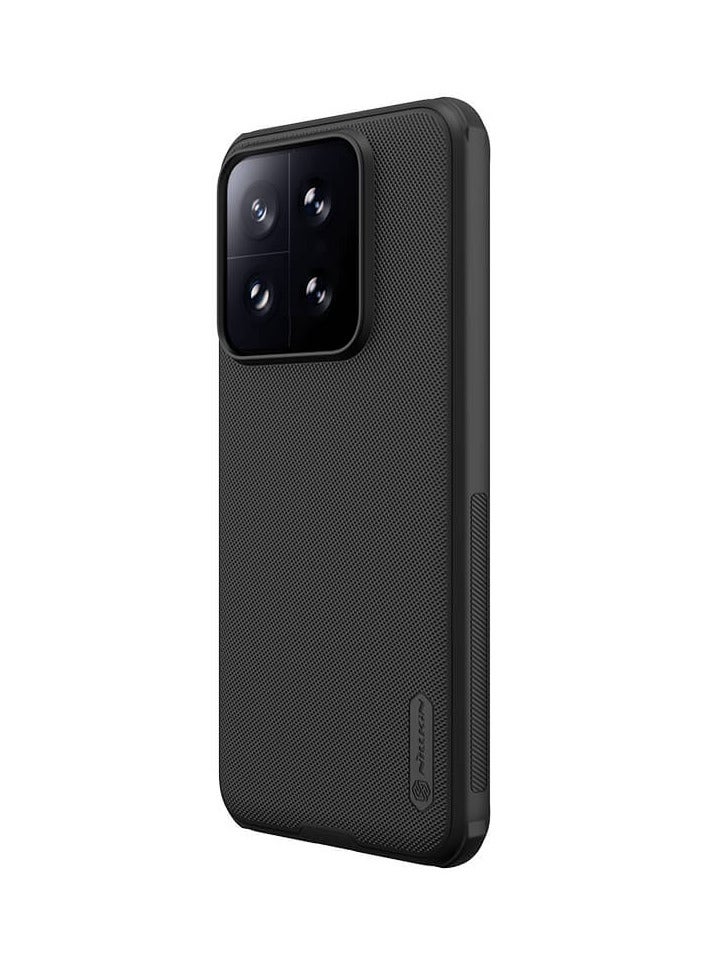 Nillkin Super Frosted Shield Pro Series Cover Case Designed For Xiaomi 14 - Black - Image 2