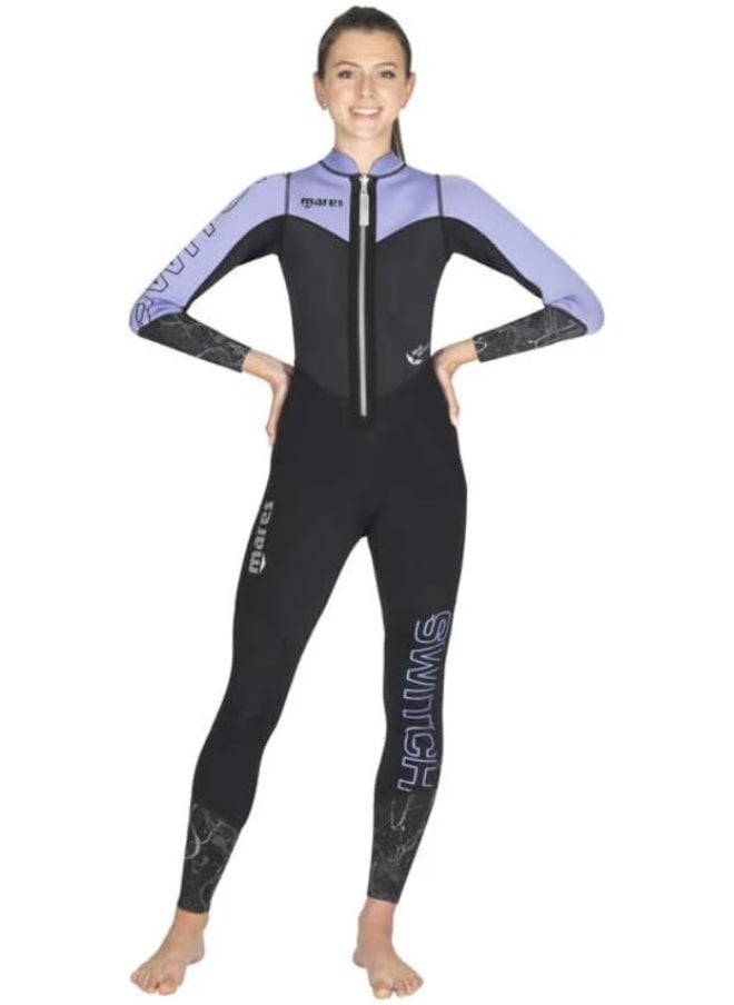 ماريس Mares She Dives 2.5mm Switch Wetsuit, Size 2  - Image 1