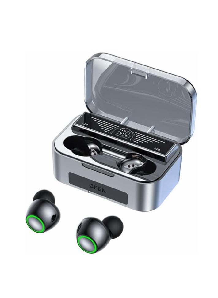 Generic - Wireless Bluetooth Earbuds + Charging Case | IPX4 Sweatproof | Bluetooth 5.2 Connection, LED Power Display Charging Case In-ear Earbuds with Microphone for Android Phone Games - Image 1