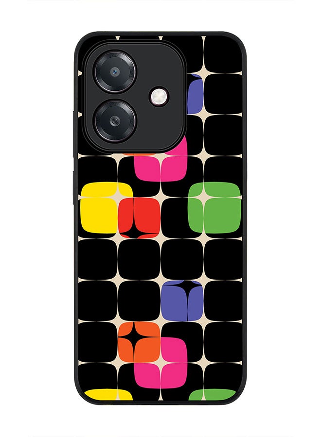 Stylizedd For Oppo A3x 4G / A3 4G Case,Slim fit Camera Protection, Shockproof Thin Phone cover - 70's Star - Image 1