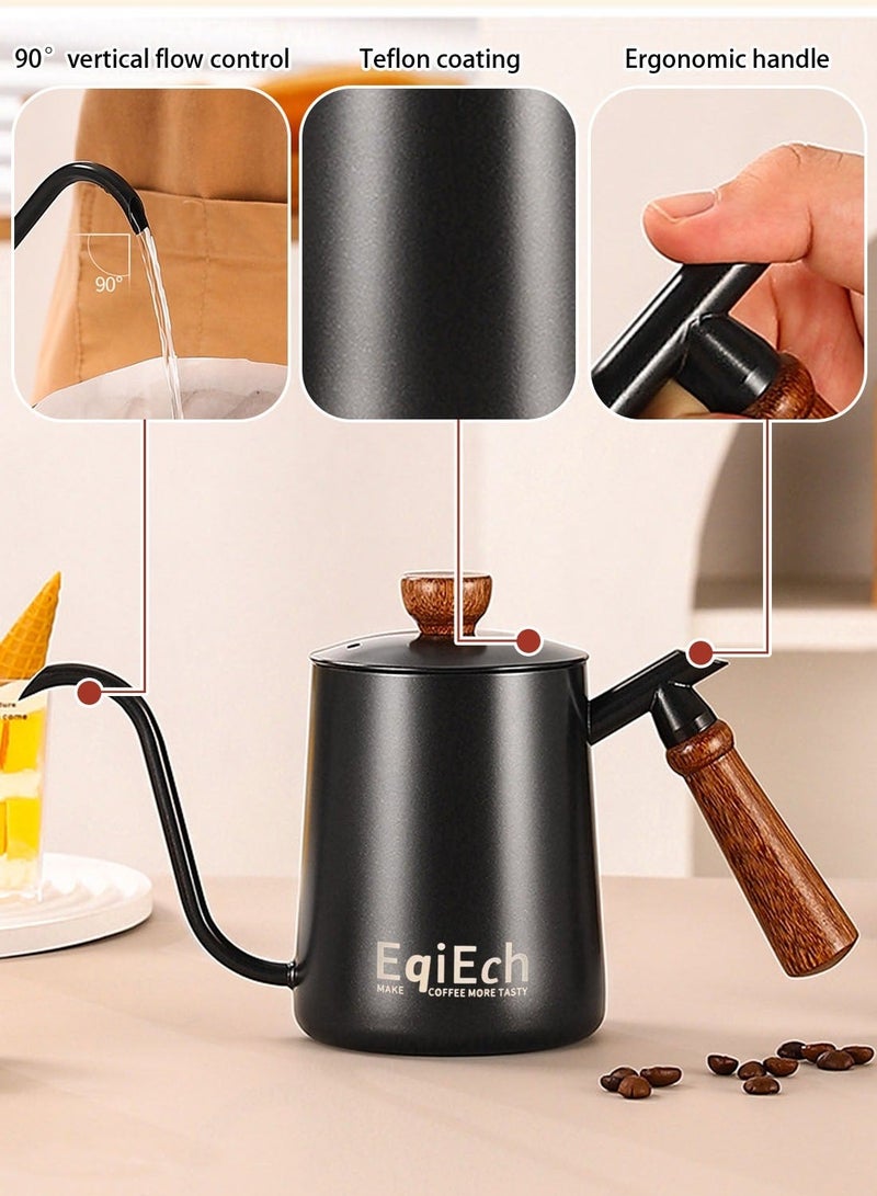 EqiEch V60 Coffee Maker Set,14-Piece Drip Coffee Maker Set,Hand Drip Coffee Set with Portable Carry Case,Manual Pour Over Coffee Maker Set with Coffee Scale,Coffee Pot,Coffee Filter,for Coffee Lover - Image 4