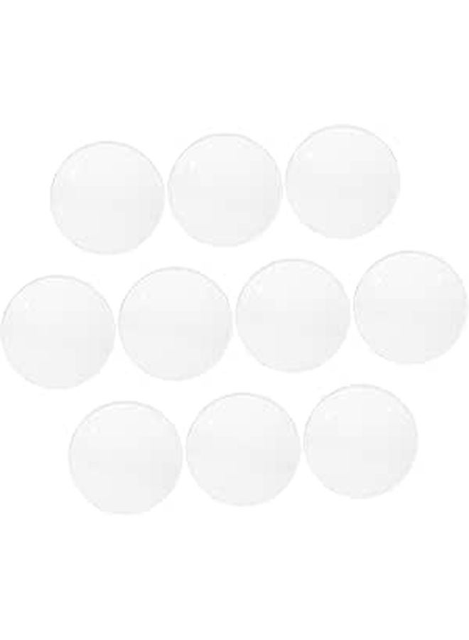 10 Pack VR Glasses Replacement Lenses Acrylic Anti Dizzy Easy Install Compatible with Eyeglasses - Image 1
