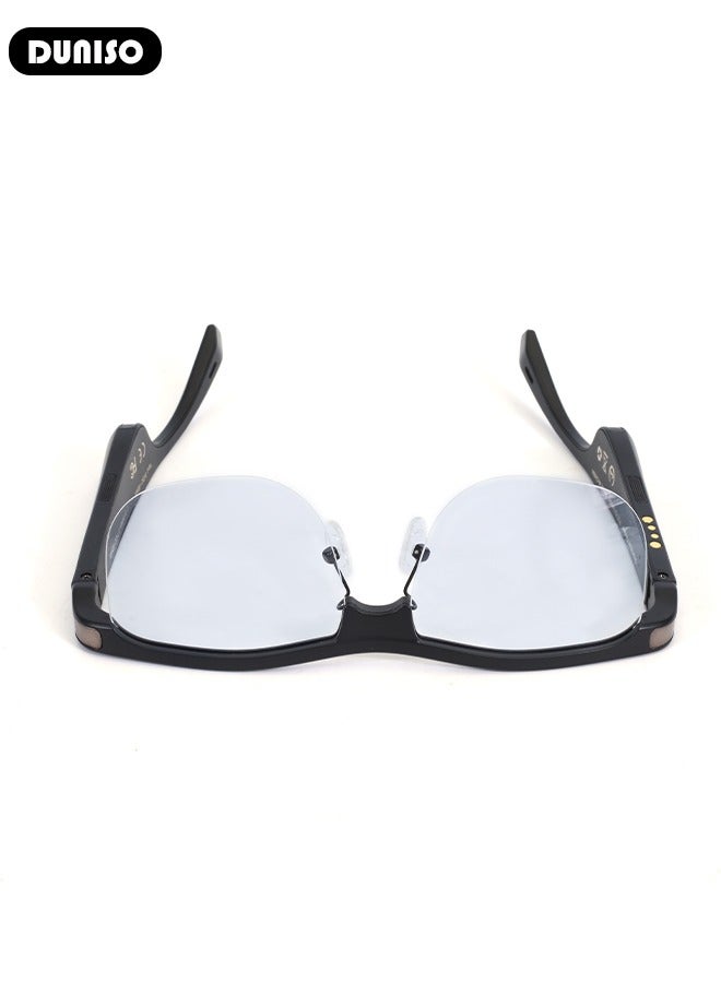 Bluetooth Audio Smart Glasses, Blue Light FilterPolarized Lenses for All Smart Devices Voice Assistant，Bluetooth Audio Glasses for Women and Man，Fashionable and Comfortable, Indoor Outdoor Entertain - Image 4
