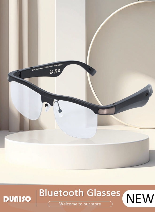 Bluetooth Audio Smart Glasses, Blue Light FilterPolarized Lenses for All Smart Devices Voice Assistant，Bluetooth Audio Glasses for Women and Man，Fashionable and Comfortable, Indoor Outdoor Entertain - Image 1